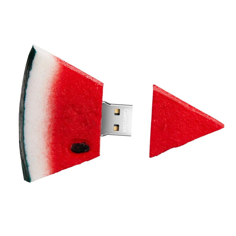 Garrulax جهاز تخزين فلاش USB GARRULAX، 8GB / 16GB / 32GB، ذاكرة USB كرتونية لطيفة، تخزين بيانات، فلاش درايف للأطفال والطلاب (32GB، بطيخ) - Image 3